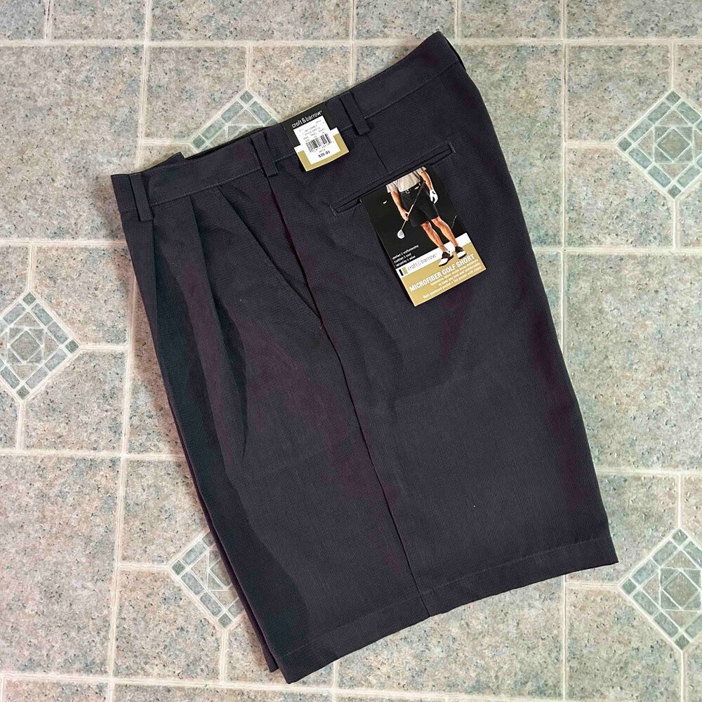 Mens Croft & Barrow Navy Golf Shorts NWT